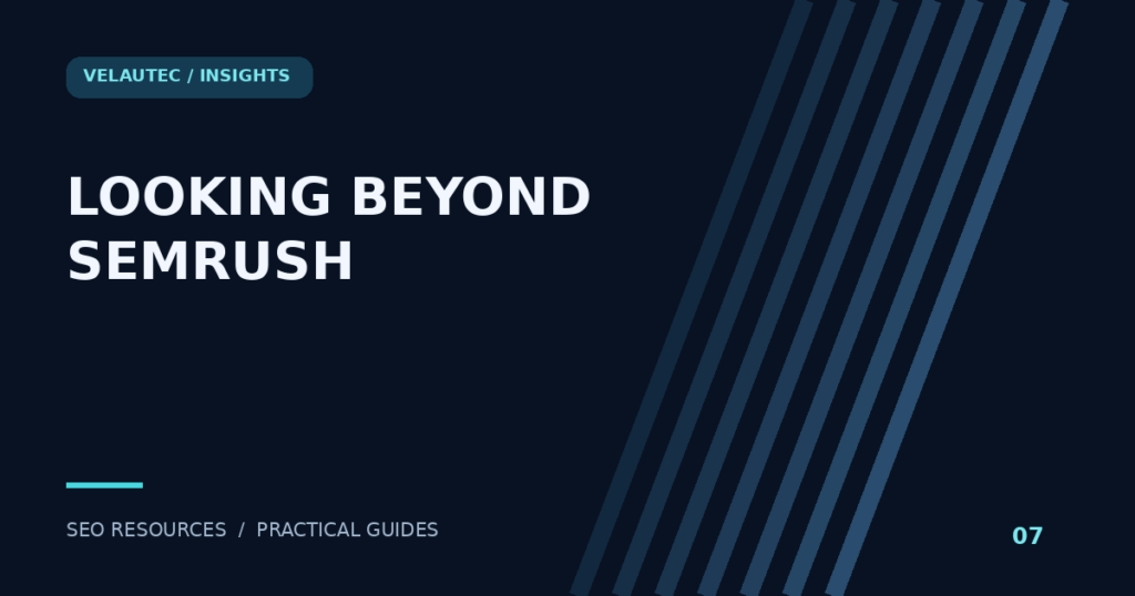 Semrush Alternatives: Choose Around the Work You Need Done